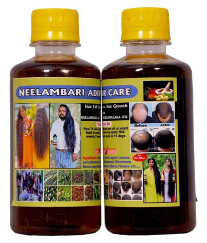 Donnara Organics Adivasi Neelambari Herbal Hair Oil for Long & Strong Hair (Pack of 2) 125ml(each)