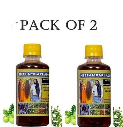 Donnara Organics Adivasi Neelambari Herbal Hair Oil for Long & Strong Hair (Pack of 2) 125ml(each)