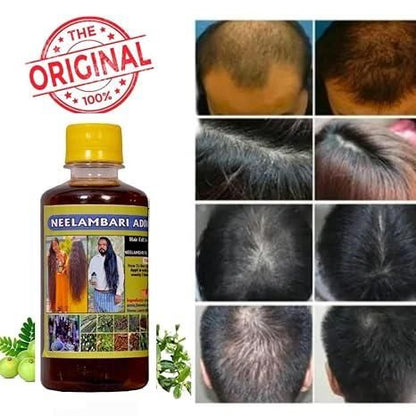 Donnara Organics Adivasi Neelambari Herbal Hair Oil for Long & Strong Hair (Pack of 2) 125ml(each)